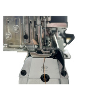 Machine à coudre industrielle HUA MEI 341 robuste à aiguille simple, avec coupeur à chaud, nouveau type, bras cylindrique, pour bandage, moteur haute précision