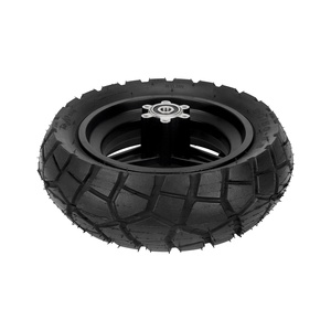 T3 Front Wheel <b>Hub</b> with 80/50-6.5 Tire Original Front Wheel with Tire For KuKirin T3 <b>Electric</b> Scooter Official Replacement Part - Product Image 3