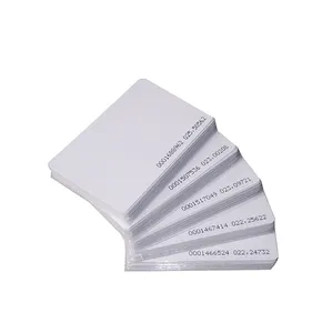 Lage Kosten Proximity 125Khz Rfid Card Tk4100 Rfid Kaart Met Nummer Gedrukt TK4100 125Khz Rfid Blanco Kaart EM4100 EM4200