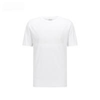 Camiseta de Hombre 2026, Nueva, de Alta Calidad, Verano, Transpirable, Cuello Redondo, Cómoda, Informal, Lisa, Absorbe la Humedad, Estilo Vintage
