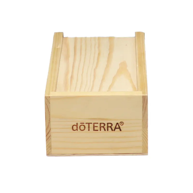 Caixa de presente de madeira inacabada, venda no atacado, caixa de presente de madeira usada para embalagem caixas de madeira em massa
