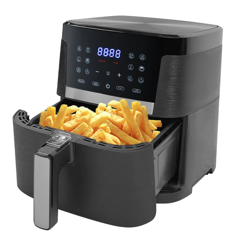 Customizable Hot 7L Matt Finish Surface Air Fryer Without Oil Touchscreen Freidora De Aire Digital Electric Deep Air Frier Fryer