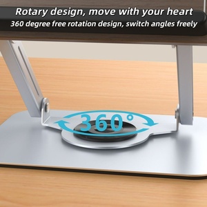 Supporto per Lettura in Legno di Noce Regolabile Personalizzato, Rotazione a 360 Gradi, Libreria e Fermalibri per Ufficio o Casa, Supporto Pieghevole per Tablet - Product Image 5