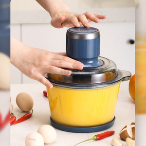 Robot culinaire électrique avec <span class=keywords><strong>bol</strong></span> en <span class=keywords><strong>verre</strong></span> de 1,7 L, <span class=keywords><strong>4</strong></span> <span class=keywords><strong>lames</strong></span> à deux niveaux, contrôle de vitesse réglable, pour hacher et moudre - Product Image 2