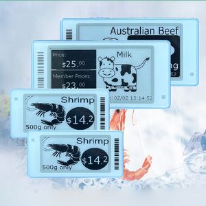 Nouvelle conception tendance : Étiquette électronique de rayon (ESL) Eink E-paper 2,6 pouces pour congélateur, résistante aux basses températures (inférieur à 25°C) ℃   Étiquettes de prix numériques Dpt - Product Image 1