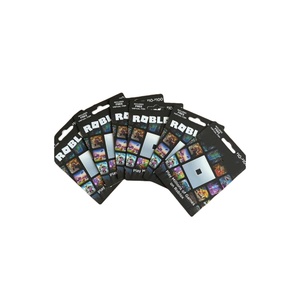 Tarjeta de Regalo Física de Papel de Roblox Global de 1200/1500/2000/2200/2700/3000/3600/4000/4500 Robux (También Disponible en Digital) - Product Image 1