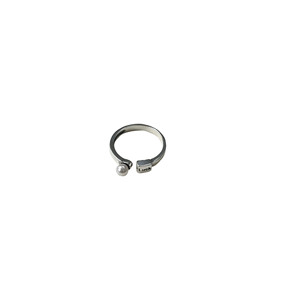 Silver Ruitai S925 Sterling Silver Luck Pearl <b>Open</b> <b>Ring</b> For Women Index Finger Jewelry Gift Elegant Design - Product Image 5