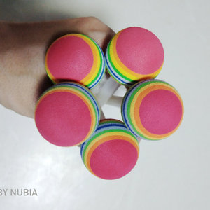 Wholesale Colorful Rainbow <b>Plastic</b> Drumsticks with Soft Sponge Heads Percussion Accessories Toy for Music Teaching & Performance - Product Image 4