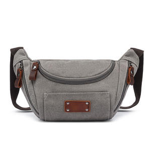 Bolso de Lona Nuevo 2026 para Hombre, Bolso Casual Versátil, Bolso de Cintura, Bolso Bandolera - Product Image 1