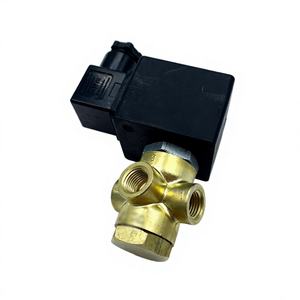 Valvola di Controllo SCB320B174 SC8320B174 3/2 Vie ad Azionamento Diretto 1/4\" con Pilota in Linea e Solenoide per Gas e Pneumatica OEM - Product Image 1