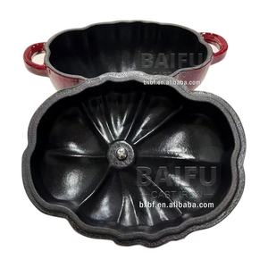 Décor de cuisine <span class=keywords><strong>en</strong></span> forme de tomate, <span class=keywords><strong>cocotte</strong></span> <span class=keywords><strong>en</strong></span> <span class=keywords><strong>fonte</strong></span> émaillée, mini four néerlandais <span class=keywords><strong>en</strong></span> <span class=keywords><strong>fonte</strong></span>, pot de serveur de tomate, Casserole <span class=keywords><strong>en</strong></span> <span class=keywords><strong>fonte</strong></span> - Product Image 2