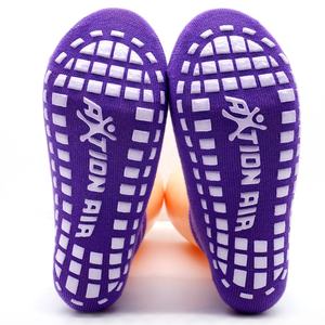 Прямая Продажа с фабрики персонализированные нескользящие носки для прыжков в батут - Product Image 5