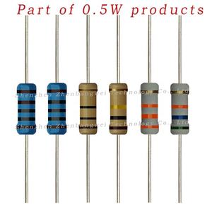 ตัวต้านทานโลหะ ZBW ความแม่นยำสูง 0.5 วัตต์ 100R 48 โอห์ม, ตัวต้านทานฟิล์มโลหะ 1/2 วัตต์ 550 โอห์ม, ตัวต้านทานฟิล์มโลหะ 100 โอห์ม - Product Image 3