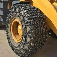 Cadenas de Protección para Neumáticos de Tractor Agrícola, Cargadora, Bulldozer y Camión Volquete