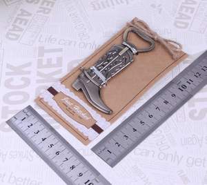 Kovboy çizmesi şişe açacağı iyilik düğün gelin bebek duş hediyelik eşya dekor Groomsman hediye Boot bira açacağı - Product Image 6