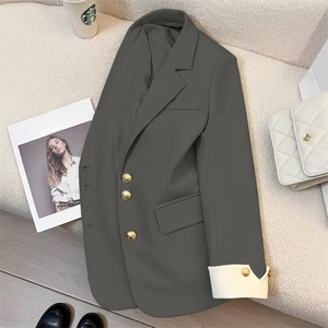 Nuovi Arrivi all'Ingrosso Blazer Eleganti da Ufficio Completi da <span class=keywords><strong>Donna</strong></span> Cappotti da Lavoro alla Moda Abiti Casual da <span class=keywords><strong>Donna</strong></span> - Product Image 6