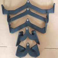 Accessoire de musculation pour la maison : Barre de traction dorsale (LAT Pulldown), pour l'entraînement des triceps et des lombaires, avec poignées pour exercices de traction et de pression.