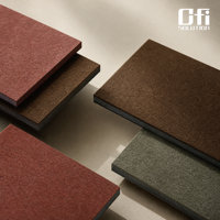 Panel Akustik Polyester Ramah Lingkungan ISO 9001, Panel Akustik PET Felt Peredam Suara untuk Ruang Akustik Komersial
