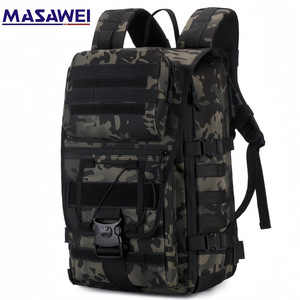 Masawei Tactical <b>Backpack</b> Large Capacity Outdoor Sports Men's Hiking Mountaineering <b>Backpack</b> With Multiple Pockets - Product Image 1
