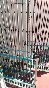 Canne à pêche en carbone OEM pour la pêche en eau salée, canne à leurre en fibre de verre pour eau douce/mer, pour la pêche en lac, en mer, à la carpe, à la truite, au marlin, avec poignée en liège - Product Image 6