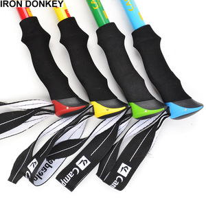 IRONDONKEY baguette d'alpinisme poignée en plastique anti-dérapant absorbant les chocs sangle de tissage dragonne EVA baguette poignée accessoires - Product Image 5