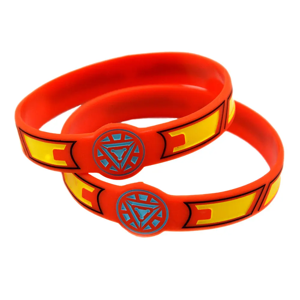 Debossed Logo Embossed Logo Printed Filling Colors Silicon Wrist Band/ Silicone Rubber Bands/Silicone Wristband for Gift