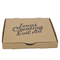 Caja de Embalaje para Pizza Kraft Impresa Personalizada