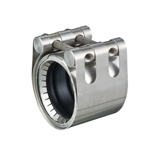 Accouplement en acier inoxydable Metal-Grip pour réparation et connexion de tuyaux métalliques - Product Image 2