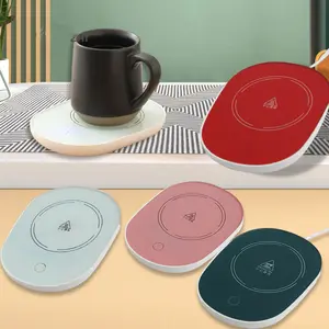 Hew Hot Sale Electric 55 Degree Thermostatic Heater Desk Pad Kitchen Household Mats Plug Coffee Milk Constant Warmer Cup Plate