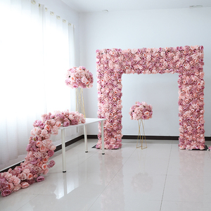 <span class=keywords><strong>SUNNER</strong></span> FLOWER Factory Floral telón de fondo flor pared boda arco bola corredor conjunto para jardín al aire libre - Product Image 4