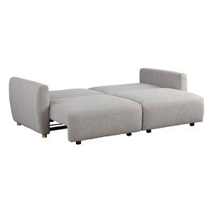 Canapé convertible <span class=keywords><strong>2</strong></span> <span class=keywords><strong>places</strong></span> Queen Size Wall-Hugging Dreamglide Mechanism Dreamcoil Comfort Boucle Fabric Couch Bed - Product Image 3