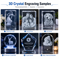 Machine de gravure laser UV 3D 5W pour verre, acrylique, cadeaux personnalisés, machine de gravure IPS-LUV5W E
