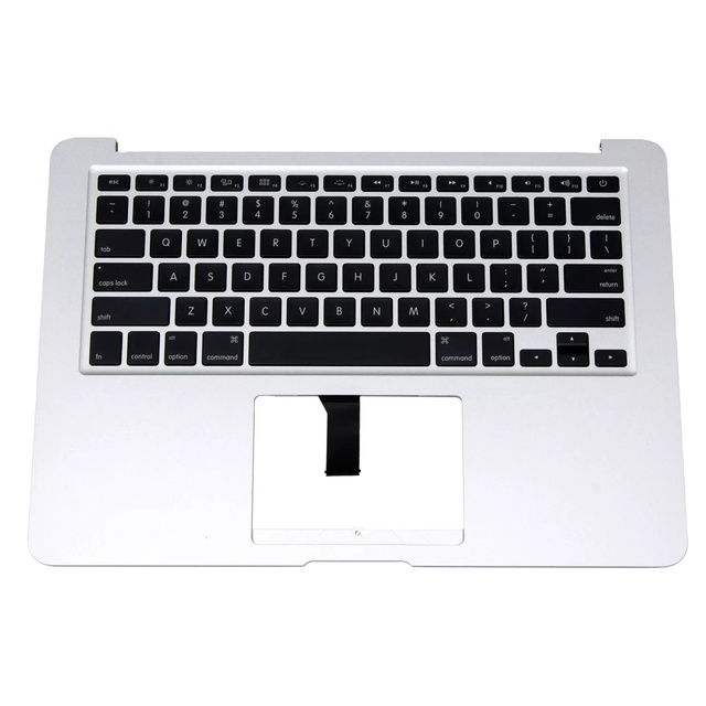 Silver Top Case Palmrest Cover for Macbook Air A1466 Keyboard US UK SP FR IT RU 13" Year 2013 2014 2015 2017