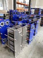 Échangeur de chaleur à plaques sanitaire Aidear SS316L pour la pasteurisation et le refroidissement du lait