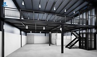 Sıcak Daldırma Galvanizli Çelik Izgara Platformu Mezzanine Havalandırmalı Kaymaz Geçit Erişimi Özel Boyut OEM CE SGS ISO 9001