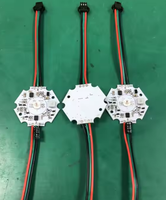 Haute puissance WS2811 contrôlé Led Pixel Strip Light DC12V entrée RVB adressable pleine couleur Pixel Light