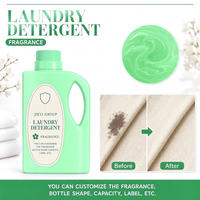 Lessive en poudre et liquide OEM en gros, capsules de lessive, produits de nettoyage, parfum menthe verte carrée