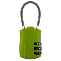 Cadenas de voyage à combinaison étanche en alliage de zinc avec cadran à code pour valise et casier de gym