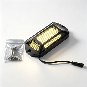 ไฟร็อคไลท์สีขาว LED รุ่นใหม่ Kingshowstar 396 ปี 2026 กำลังสูง กันน้ำ โครงอะลูมิเนียม สำหรับรถออฟโรด 12V - Product Image 1