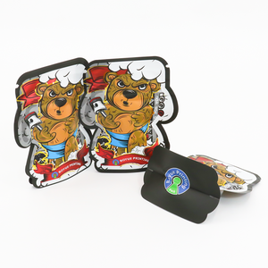 Bolsas de Perfume Mylar mate antiarañazos, selladas con calor, a prueba de olores, envases de plástico de grado alimenticio para goma de mascar de comida de bebé de lujo - Product Image 1