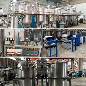 Kommerzielle Speiseöl raffinerie maschine aus rostfreiem Stahl 250kg pro Charge Speiseöl raffinerie ausrüstung in Kenia - Product Image 6
