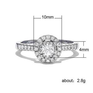 Anello a Doppio Strato con Cristalli Incastonati per Donne, Elegante Accessorio Minimalista per Uso Quotidiano e Feste - Product Image 5