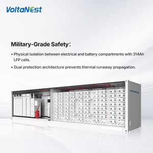 Voltanest 500kW 1000kWh 1000kW 2000kWh 1MWh 2MWh Sistema de energía <span class=keywords><strong>solar</strong></span> de iones de litio Batería de contenedor C & I ESS todo en uno - Product Image 4