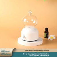 Diffuseur d'huiles essentielles sans eau, fabrication directe, silencieux, en bois, machine d'aromathérapie pour la maison, diffuseur de parfum