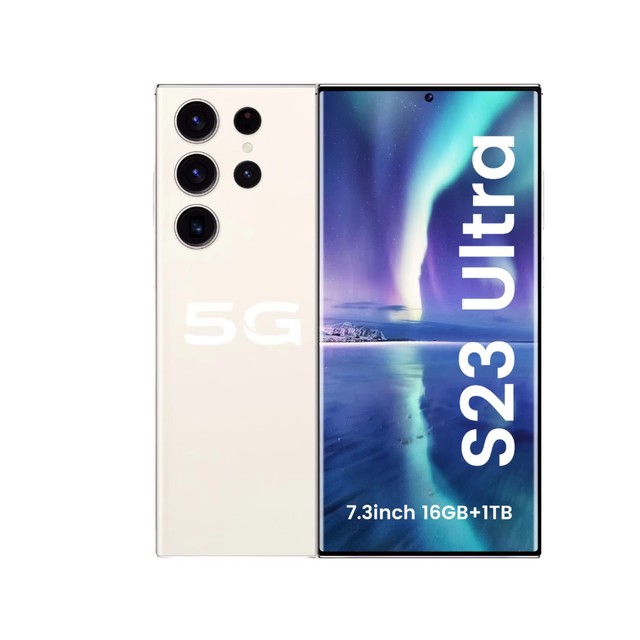 Budget Edition S23 Ultra Long Standby Qwerty Keyboard 8GB+512GB Android Smart Mobile Phones Deca Core CPU LTE 144Hz Display