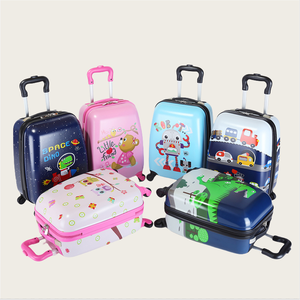 男女通用防抱死制动系统手推车手提行李包，带定制标志儿童旅行旋转器脚轮行李箱儿童手提行李 - Product Image 6