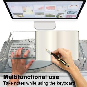 Rõ ràng Acrylic màn hình đứng Riser Máy Tính Xách Tay Bàn Phím bao gồm mèo bằng chứng bảo vệ chống mèo ngăn chặn mèo chạm vào bàn phím - Product Image 4