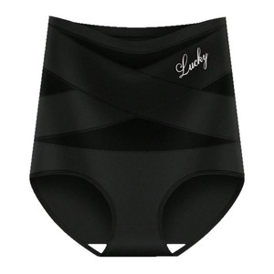 [Exclusivo Transfronterizo] para Europa y EE. UU. <span class=keywords><strong>Ropa</strong></span> <span class=keywords><strong>Interior</strong></span> Femenina de Tallas Grandes, Bragas de Cintura Alta sin Costuras con Control de Abdomen - Product Image 5