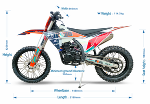 Motocicleta de Carreras KEWS K23 NB300 de 4 Tiempos y 300cc, Motocicleta Todoterreno - Product Image 6