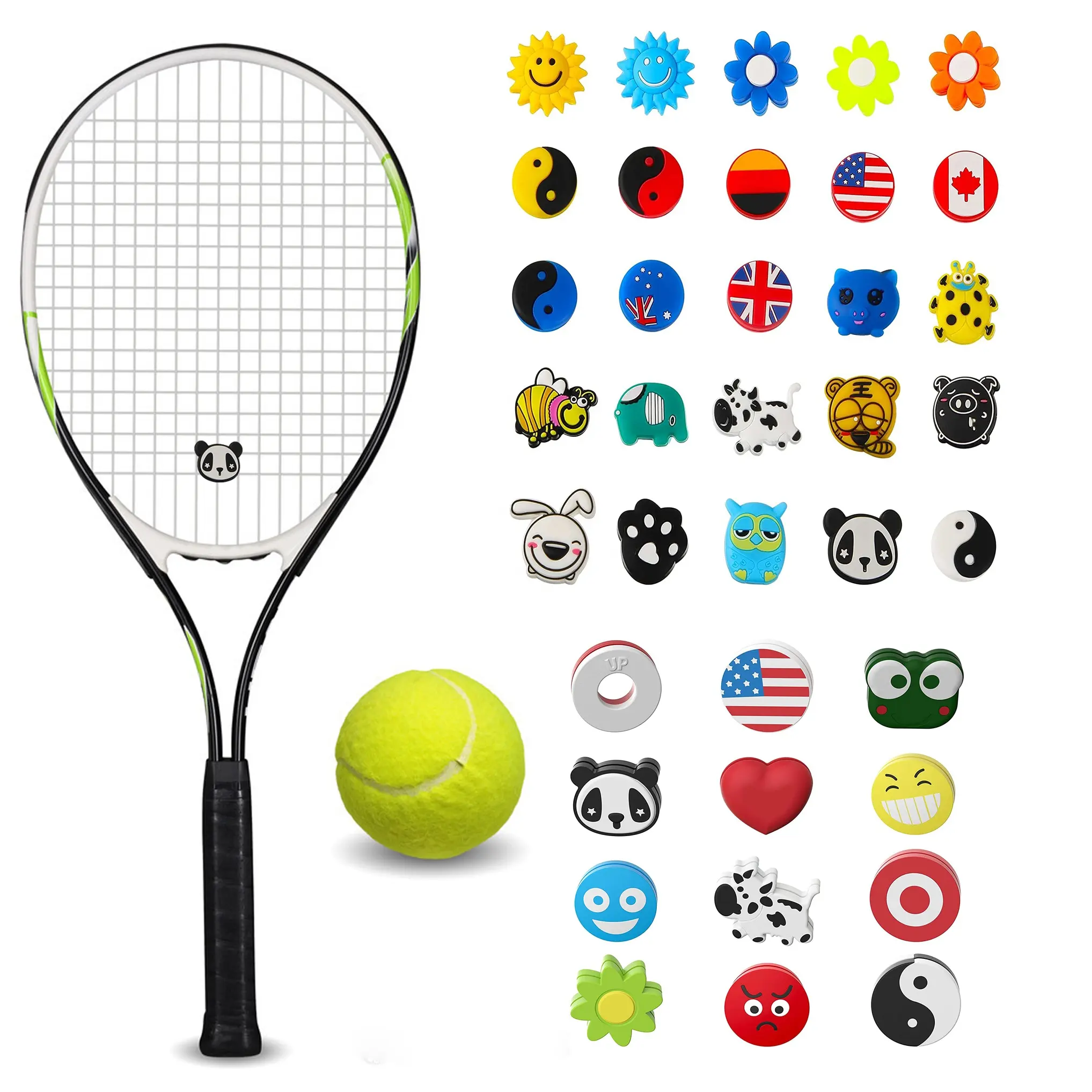 Распродажа, Силиконовые Вибрационные амортизаторы для теннисной ракетки, амортизаторы для спортивной теннисной ракетки